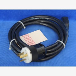9.5’ Power Cable 20 Amp, 250 VAC (New)
